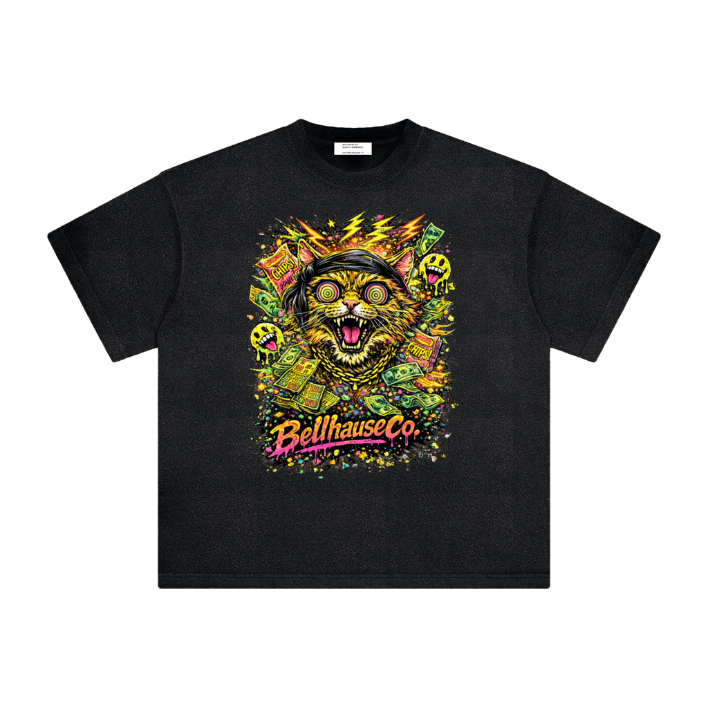 Bodega Cat Heavyweight Washed Tee