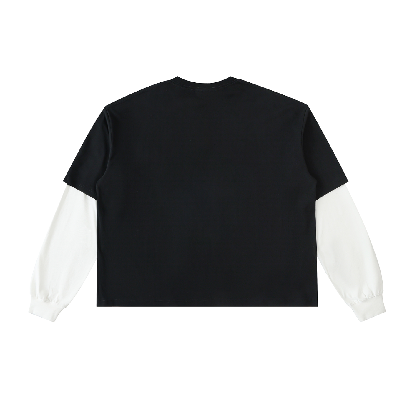 Hypnotic Raver Layered Contrast Long Sleeve