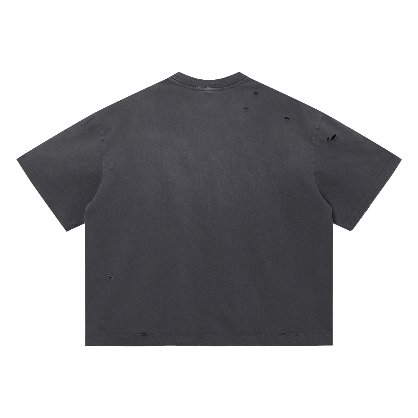 Distressed Chains Boxy Tee