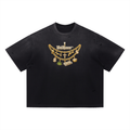 Distressed Chains Boxy Tee