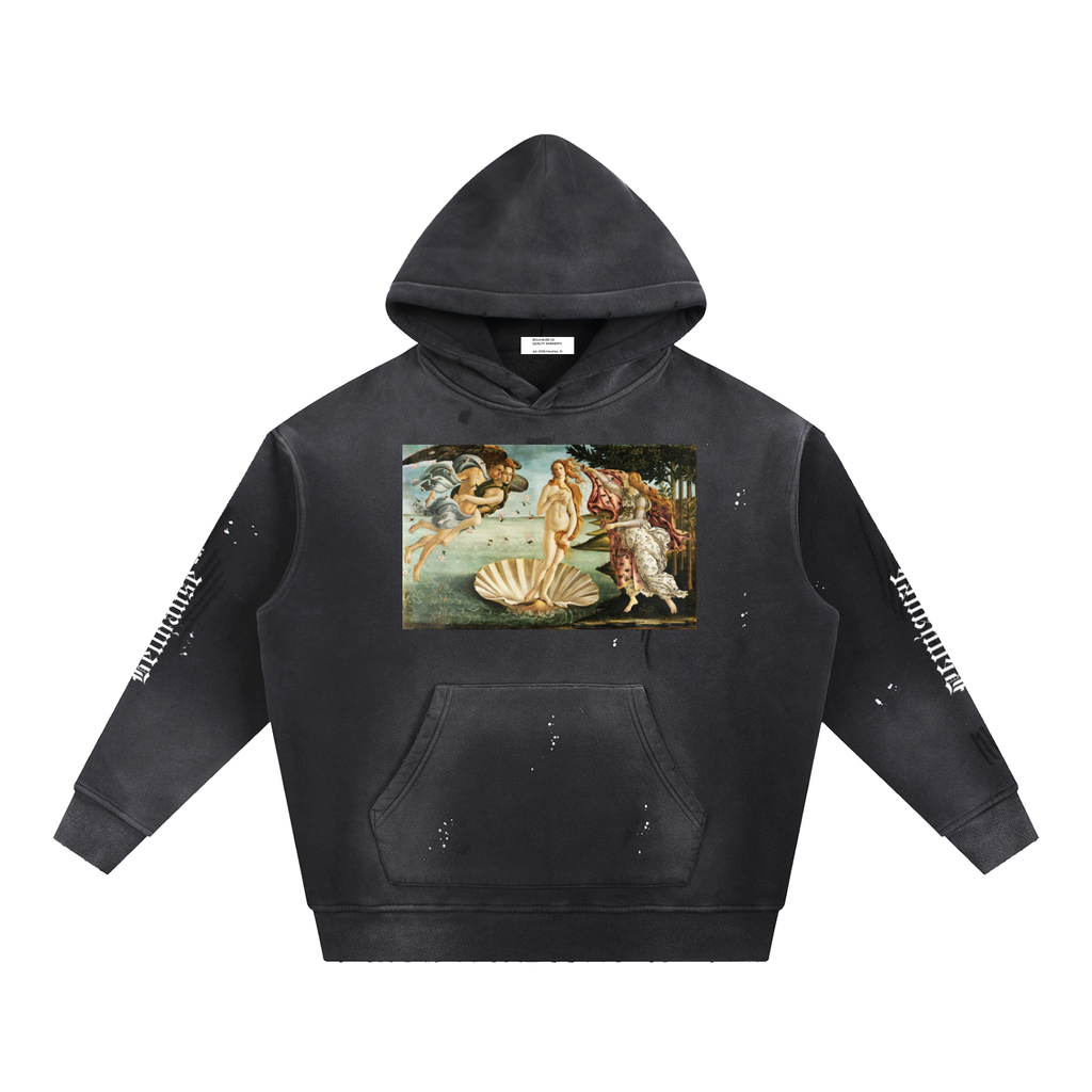 Vintage Frayed Botticelli Hoodie
