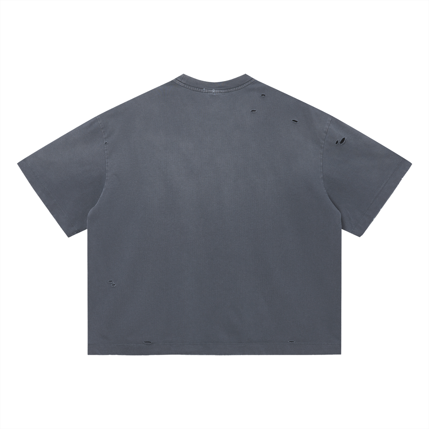 Distressed Chains Boxy Tee