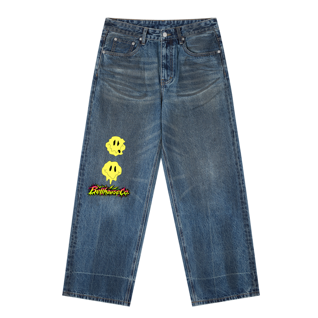Chopped Visitor Baggy Denim Jeans