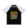 Lowrider Contrast Raglan Sleeve Mesh Tee