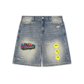 Block Party Baggy Denim Shorts