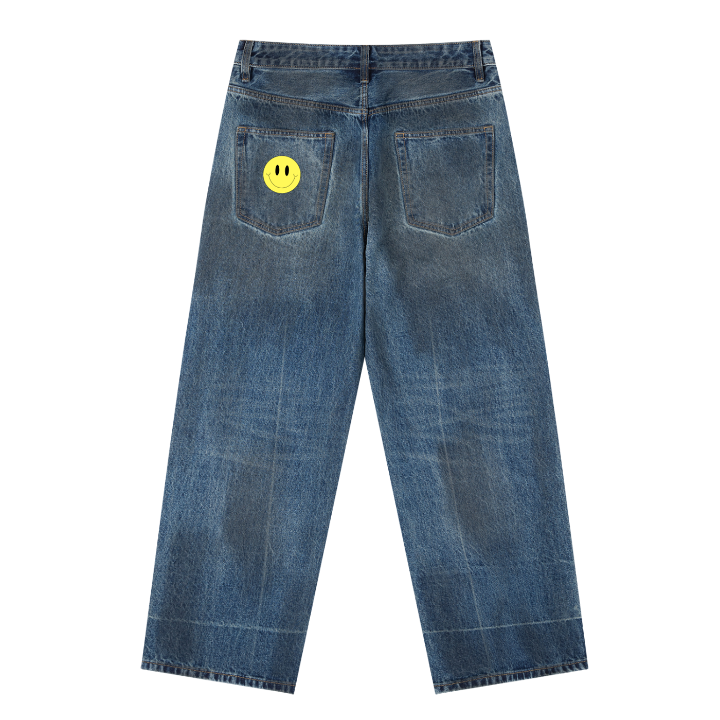 Chopped Visitor Baggy Denim Jeans