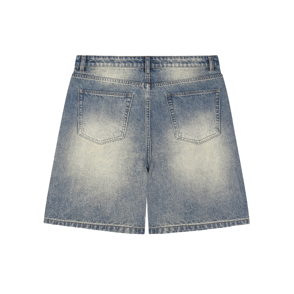 Block Party Baggy Denim Shorts