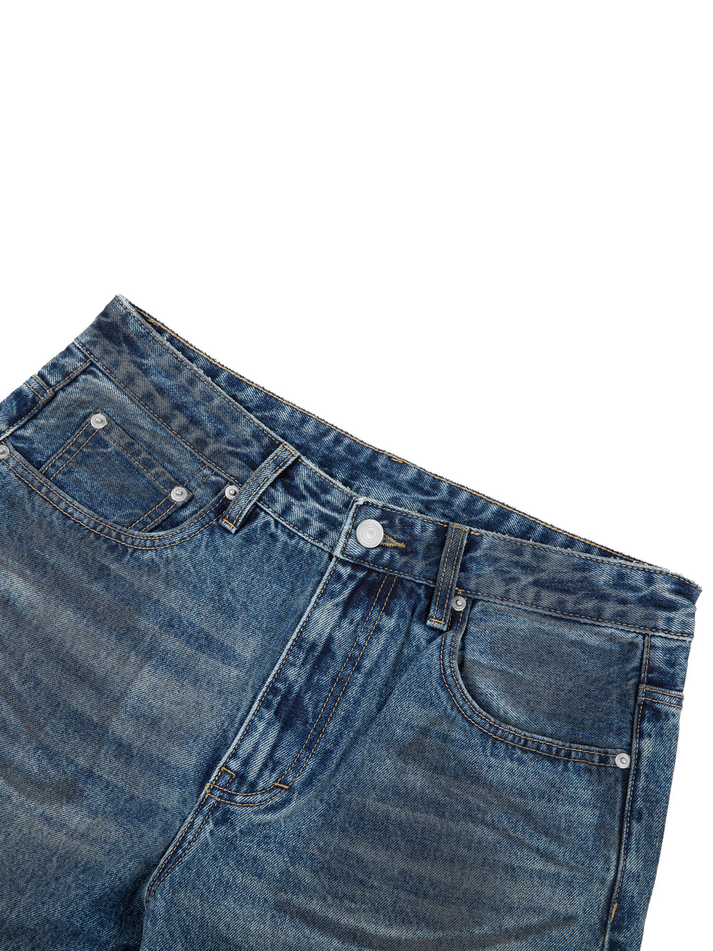 Chopped Visitor Baggy Denim Jeans