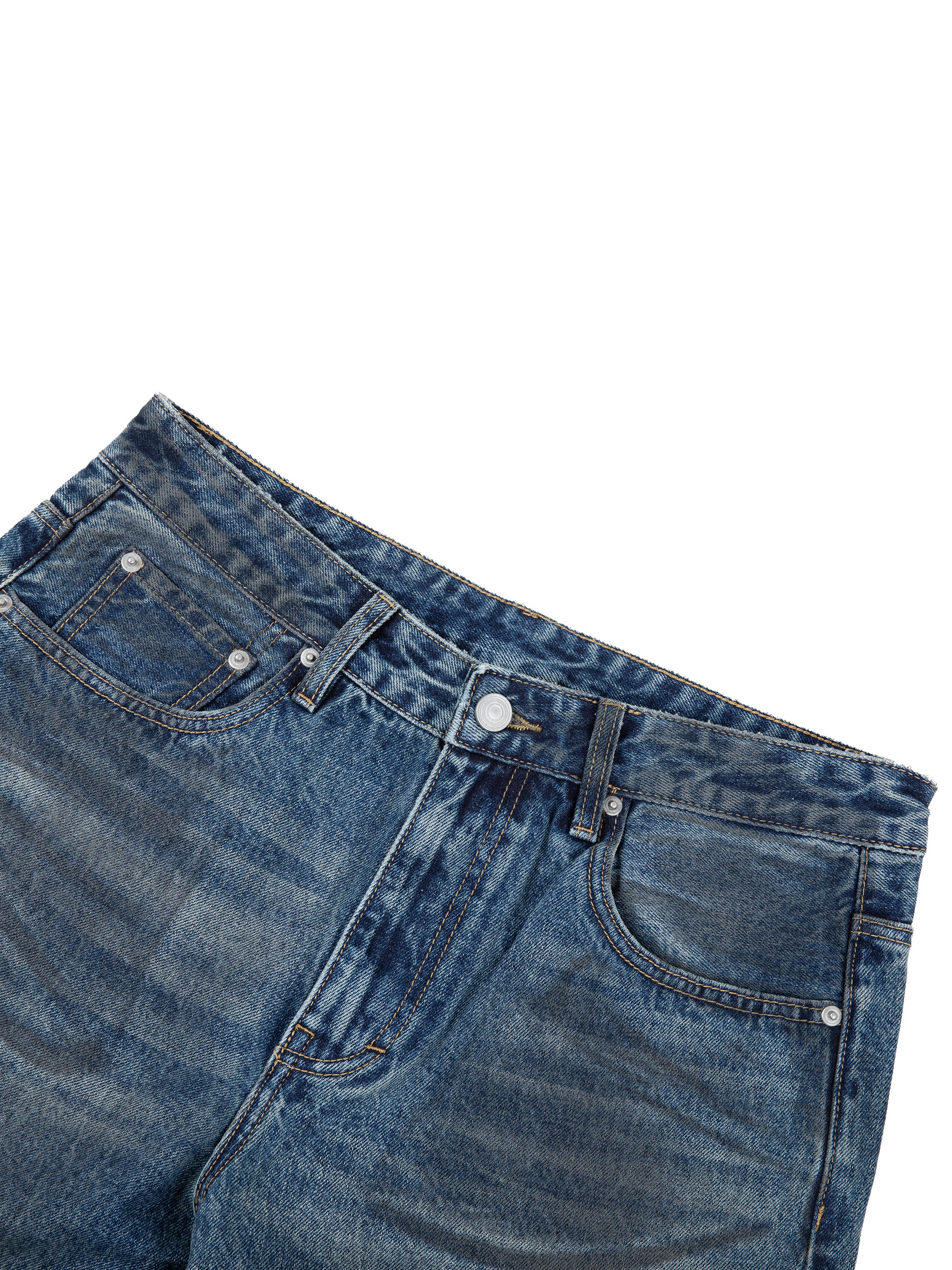 Chopped Visitor Baggy Denim Jeans