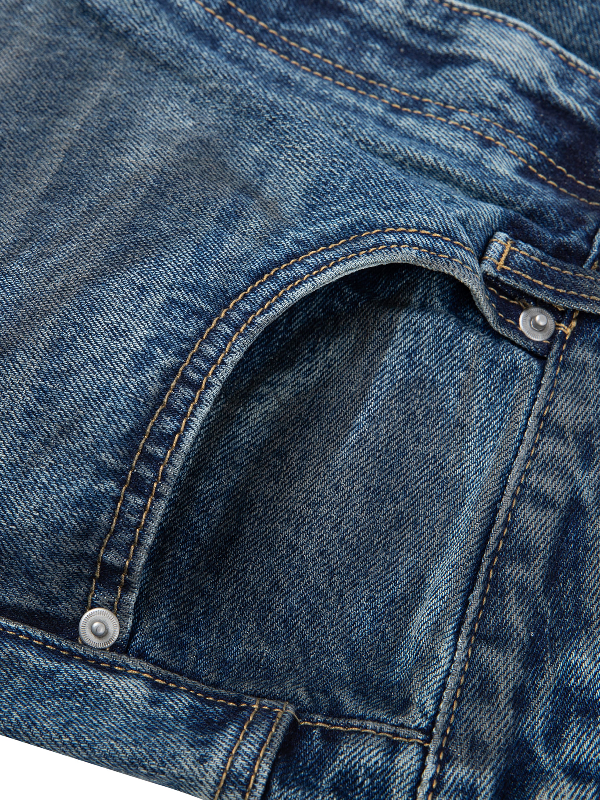Chopped Visitor Baggy Denim Jeans