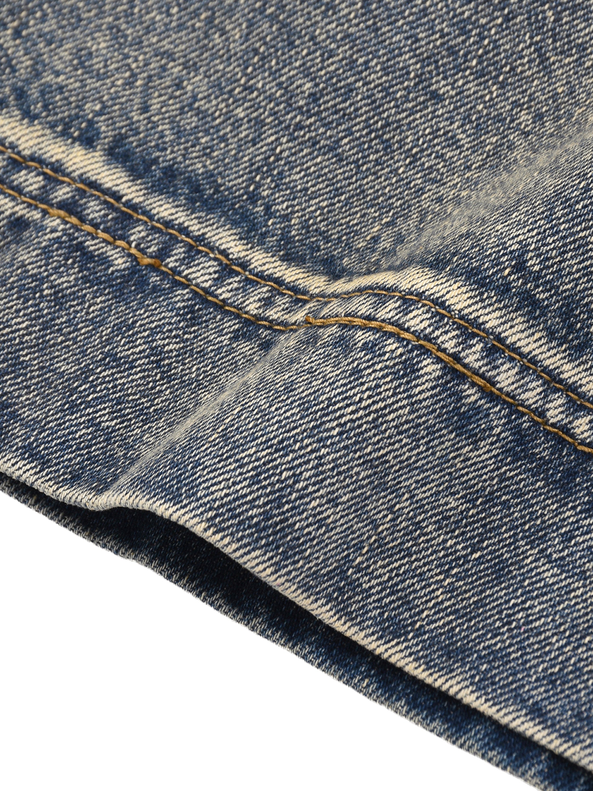 Bodega Cat Baggy Denim Shorts