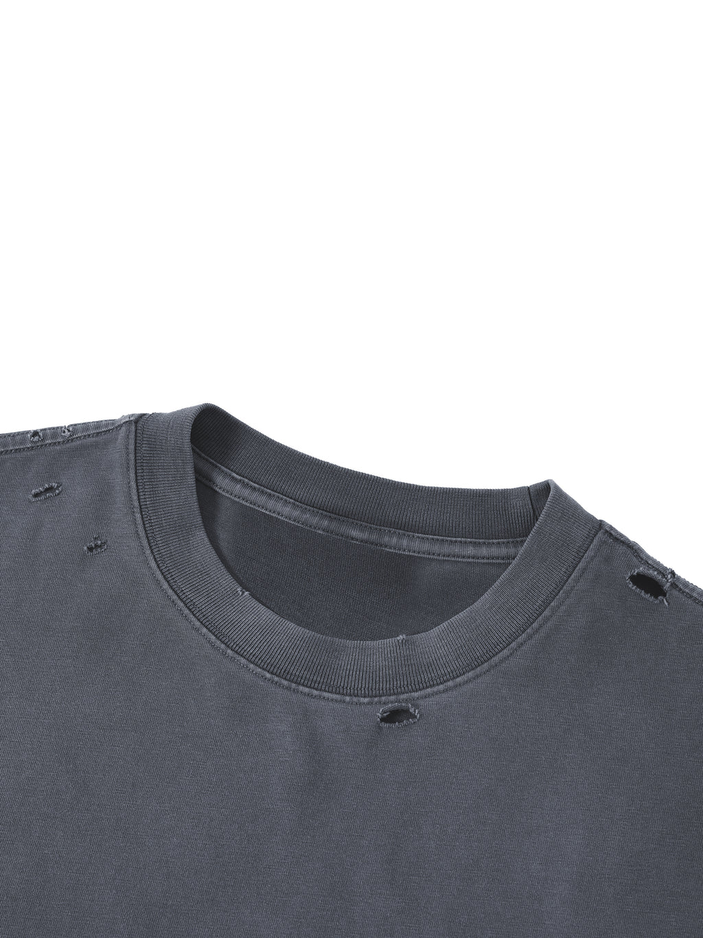 Distressed Chains Boxy Tee