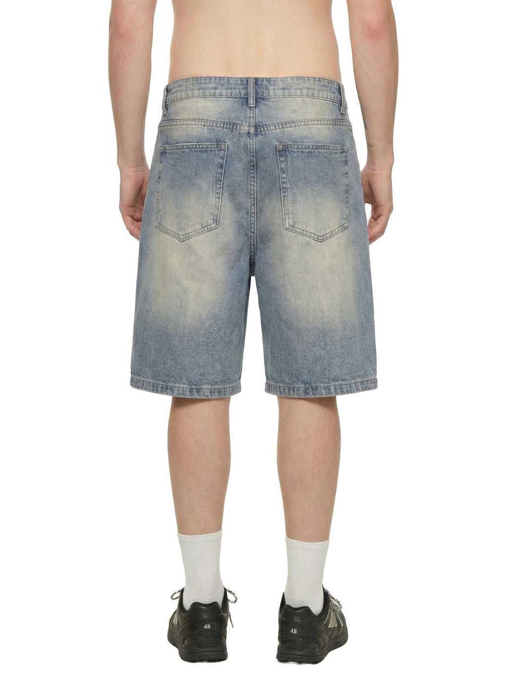Block Party Baggy Denim Shorts