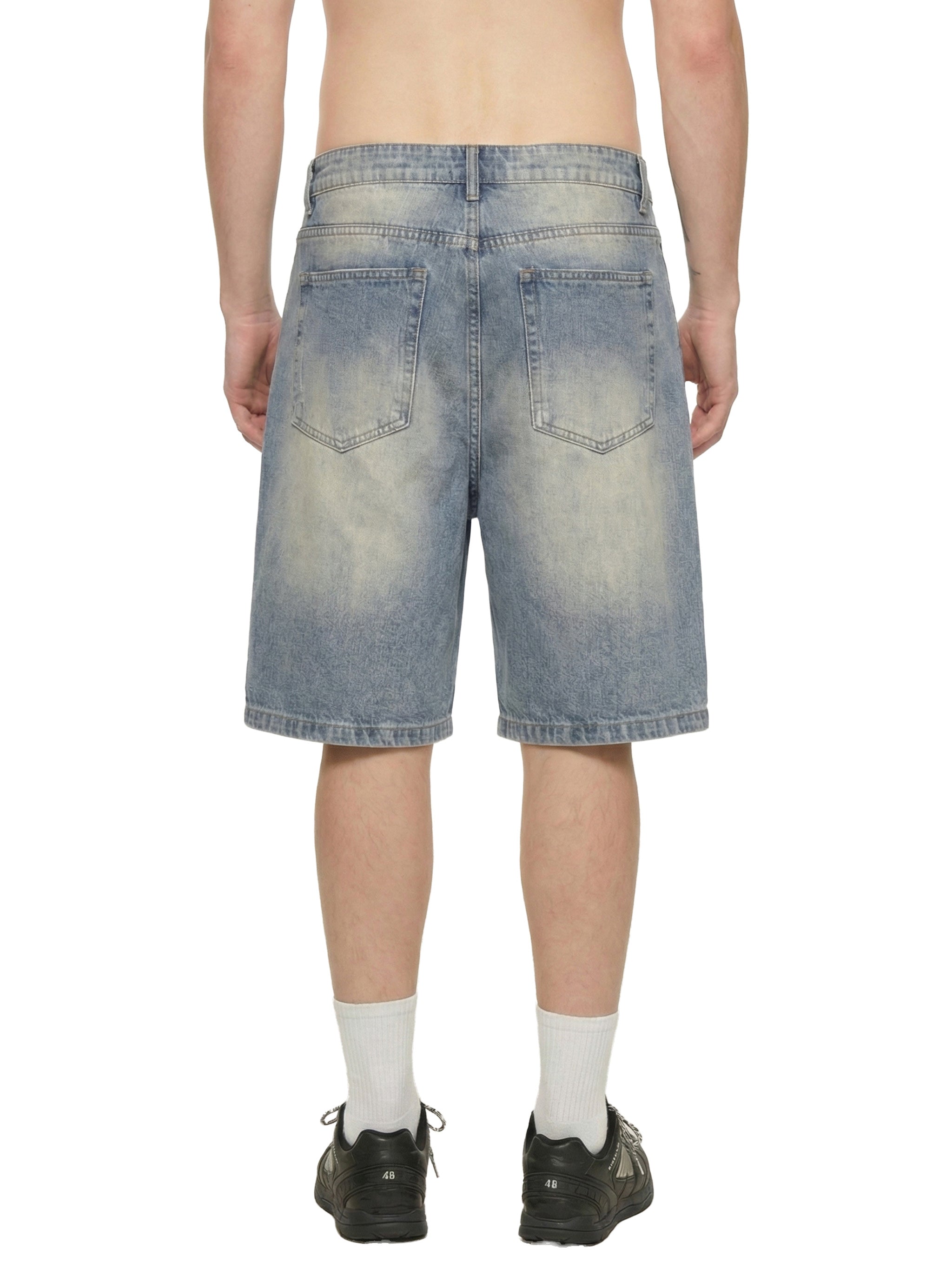 Block Party Baggy Denim Shorts