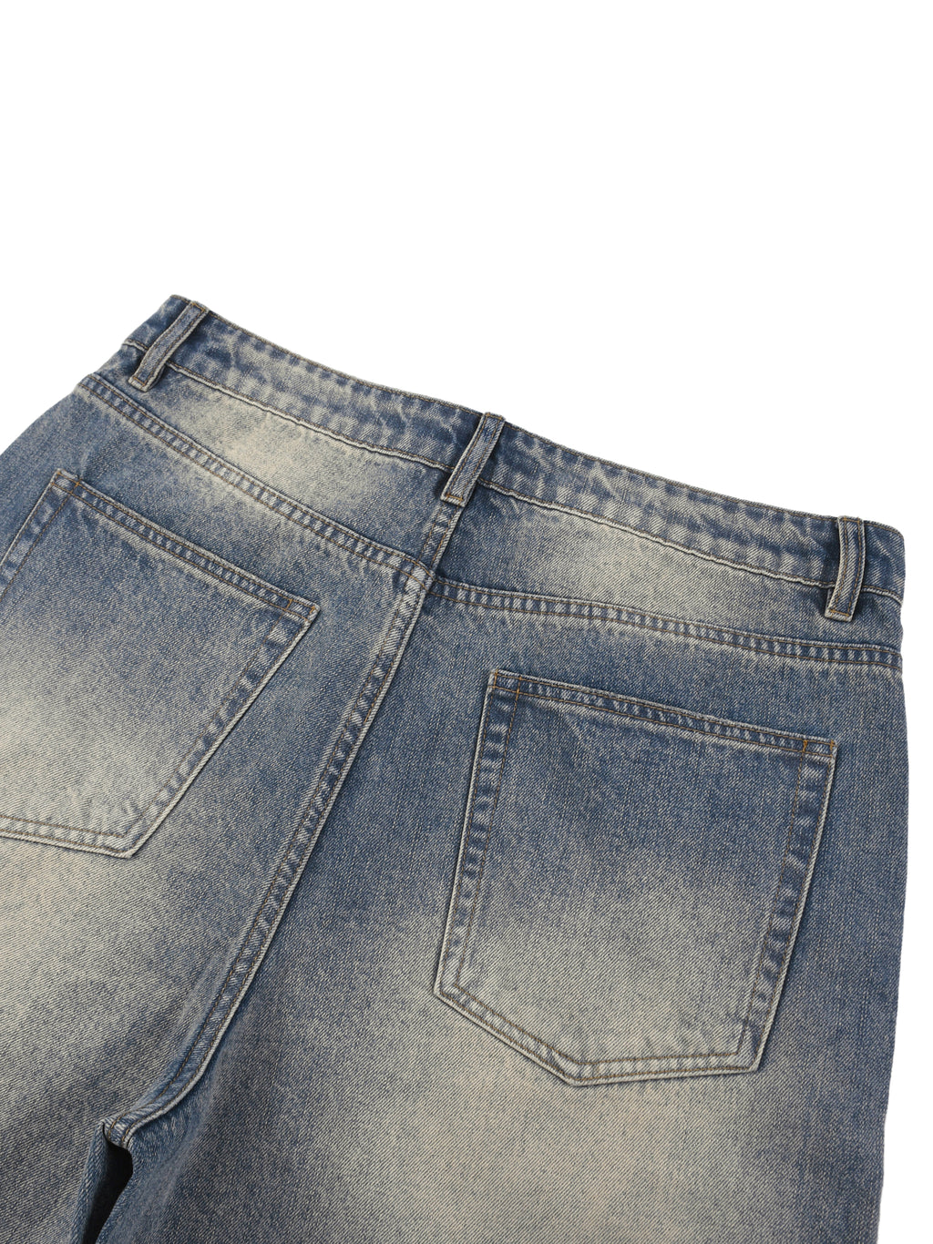 Block Party Baggy Denim Shorts
