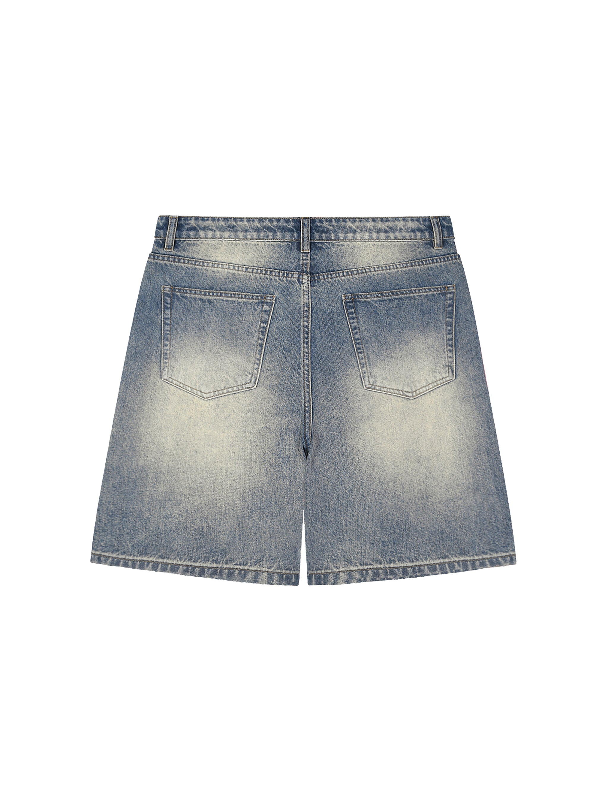 Block Party Baggy Denim Shorts