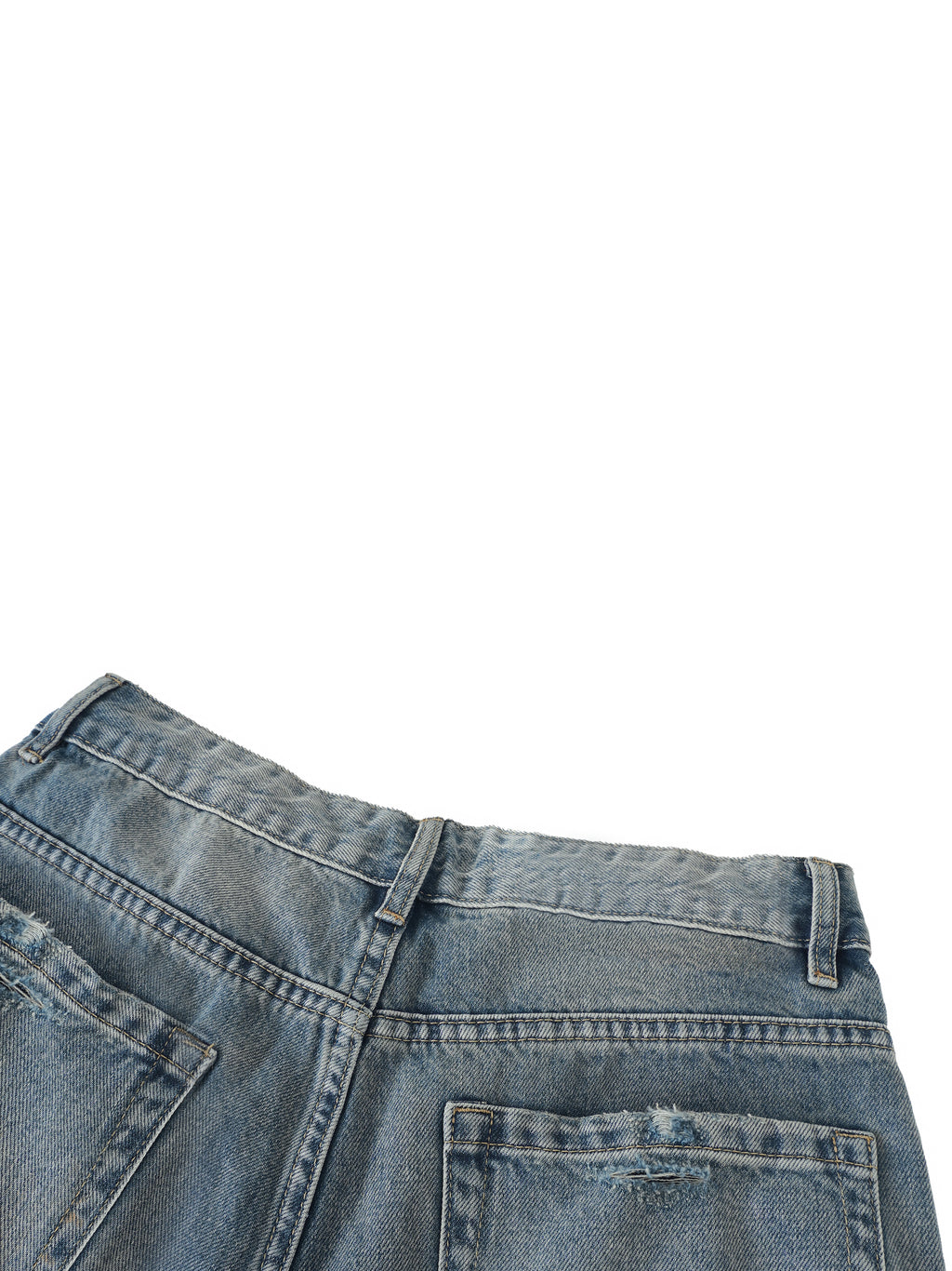Hypnotic Raver Distressed Barrel Leg Jeans
