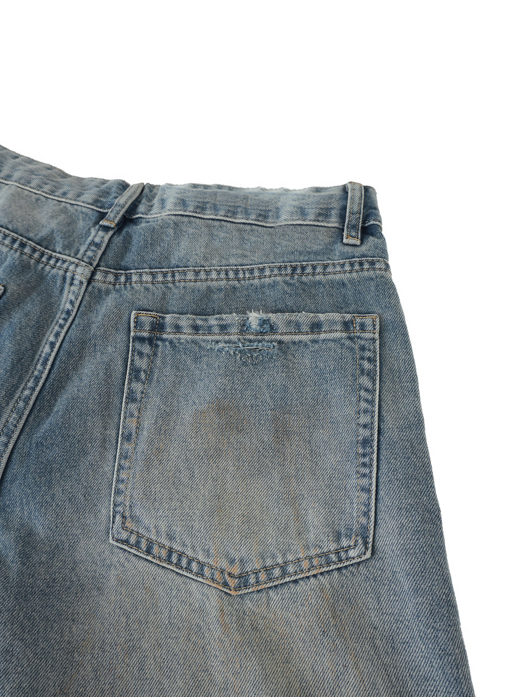Hypnotic Raver Distressed Barrel Leg Jeans